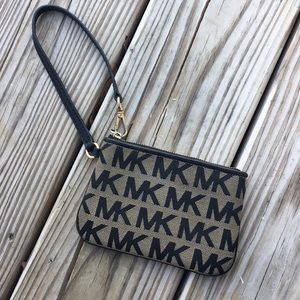 Michael Kors Logo Wristlet